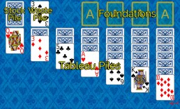 How to play Klondike 1 and Klondike 1 rules in Solitaire Collection