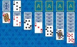Klondike 1 Solitaire at the beginning in Solitaire Collection